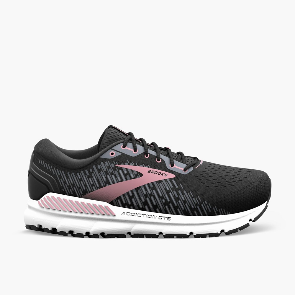 Chaussure Running Brooks Addiction 15 Noir Femme | ZSN-9738302